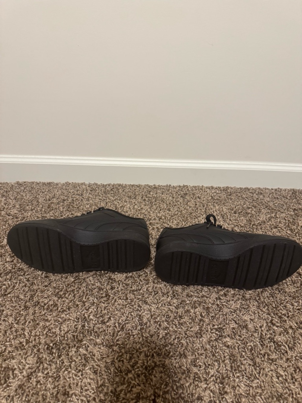 Puma Kids All-Black Sneakers